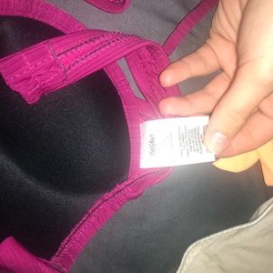 Magenta bikini! Push up!!